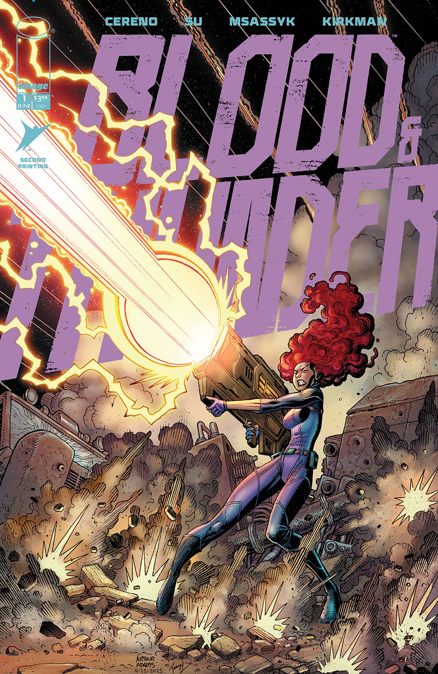 Blood & Thunder #1 Cover G 2nd Ptg A Arthur Adams & Tanya Lehoux Variant Cover