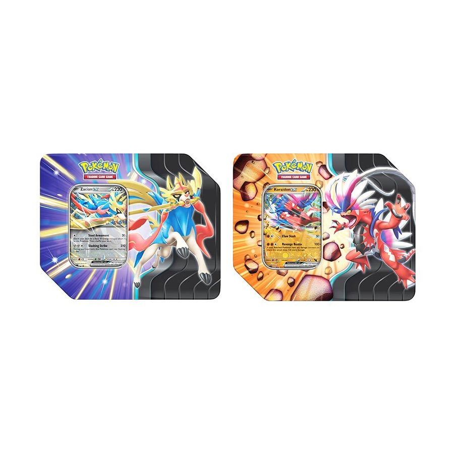 Pokemon Slashing Legends Tin Display (6-Count)