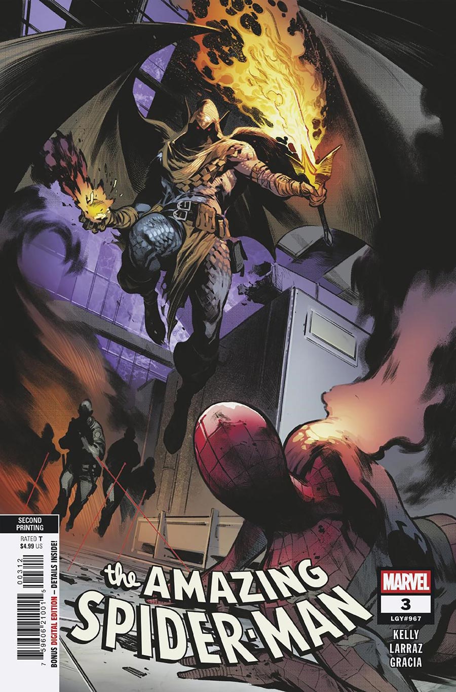 Amazing Spider-Man Vol 7 #3 Cover G 2nd Ptg Pepe Larraz Variant Cover