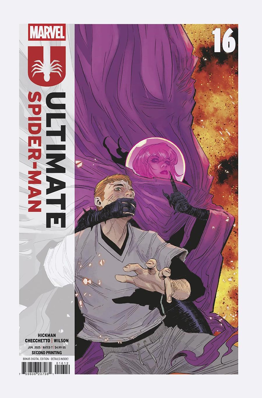 Ultimate Spider-Man Vol 2 #16 Cover E 2nd Ptg Marco Checchetto Variant Cover