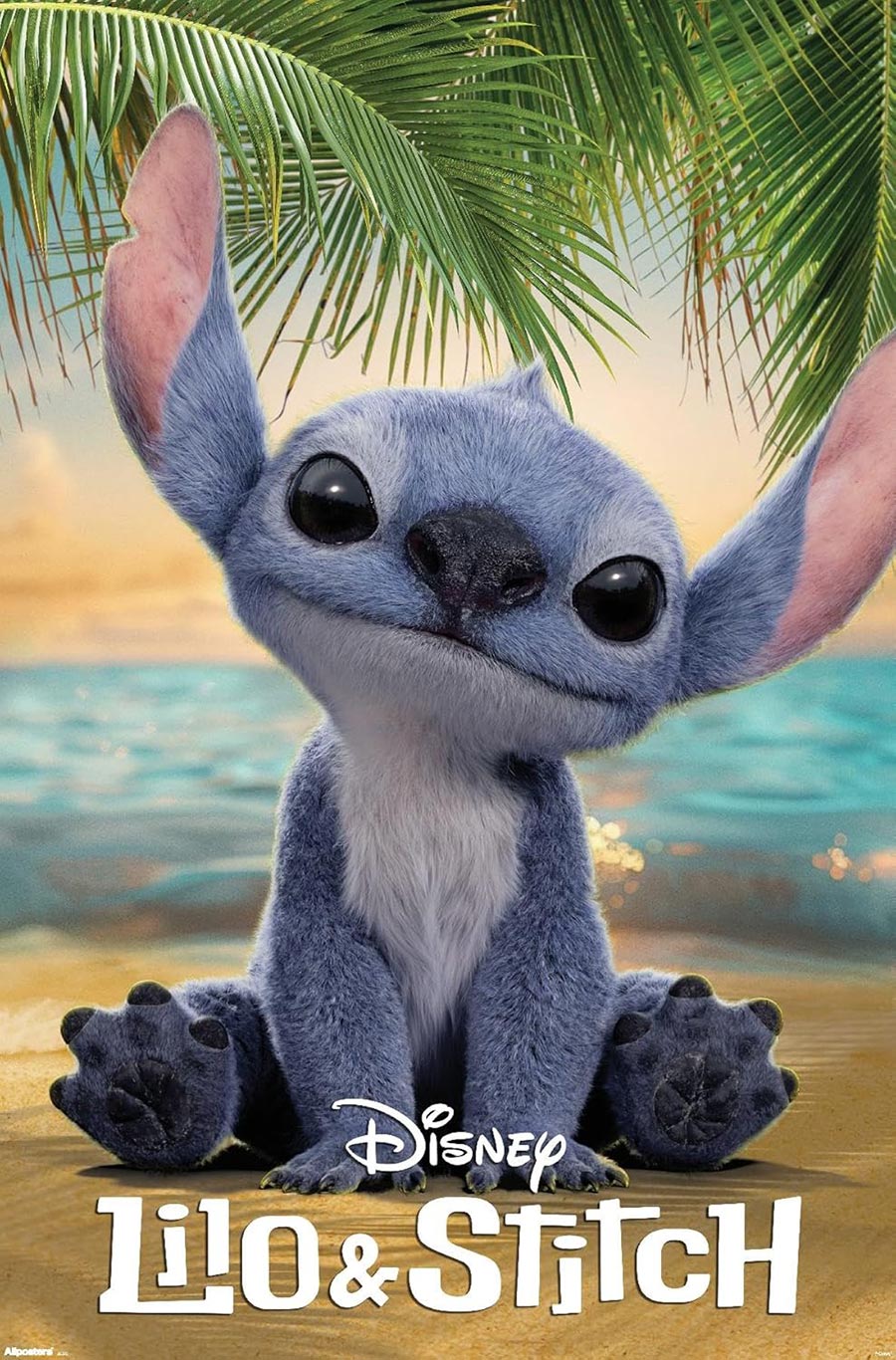 Disney Lilo & Stitch (2025) Beach Pose One Sheet Poster