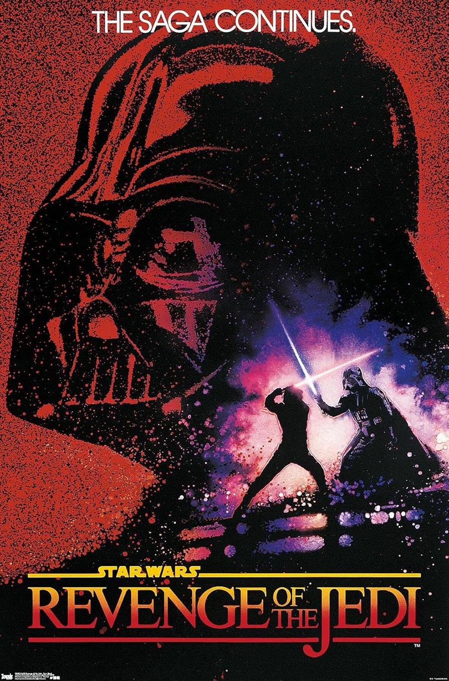 Star Wars Revenge Of The Jedi One Sheet Poster