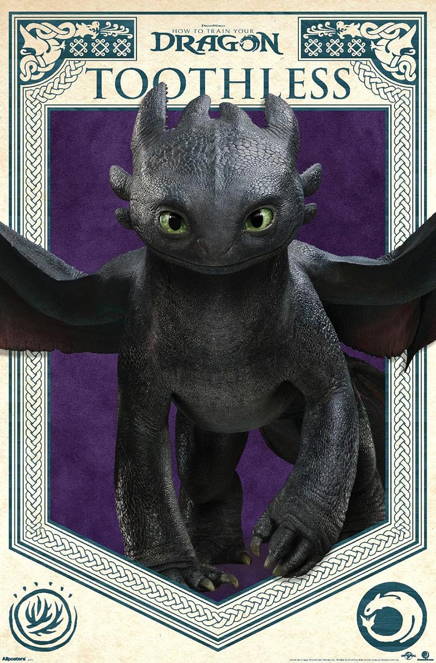 How To Train Your Dragon (2025) Toothless Poster