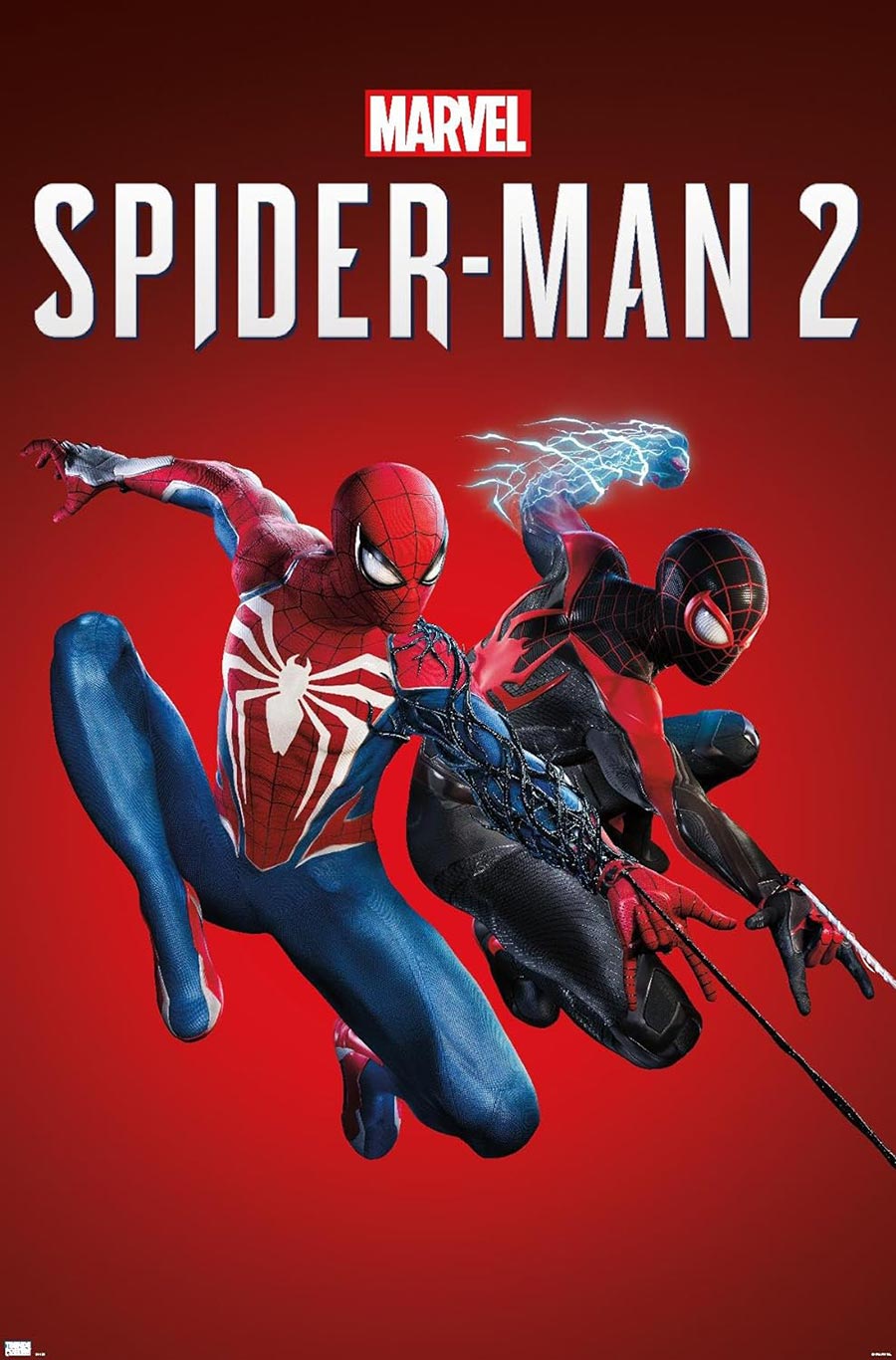 Marvels Spider-Man 2 Key Art Poster