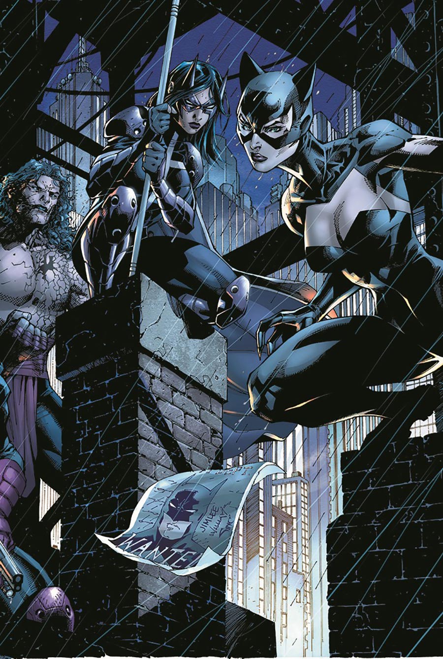 Batman Vol 3 #163 Cover H Variant Jim Lee & Scott Williams Hush Connecting Right Card Stock Cover (DC All In)(Hush 2 Part 6)