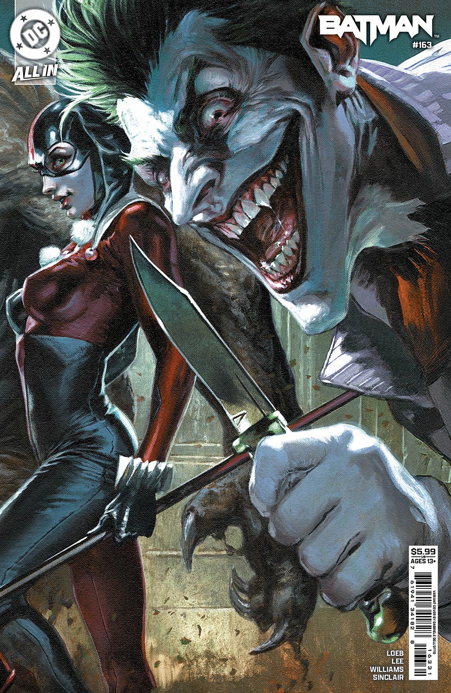 Batman Vol 3 #163 Cover K Variant Gabriele Dell Otto Connecting Card Stock Cover (DC All In)(Hush 2 Part 6)