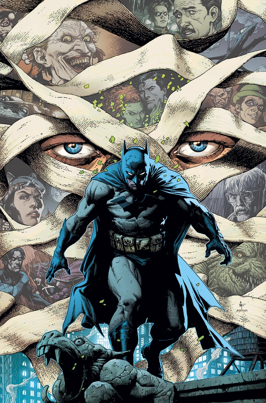 Batman Vol 3 #163 Cover L Variant Gary Frank Card Stock Cover (DC All In)(Hush 2 Part 6)