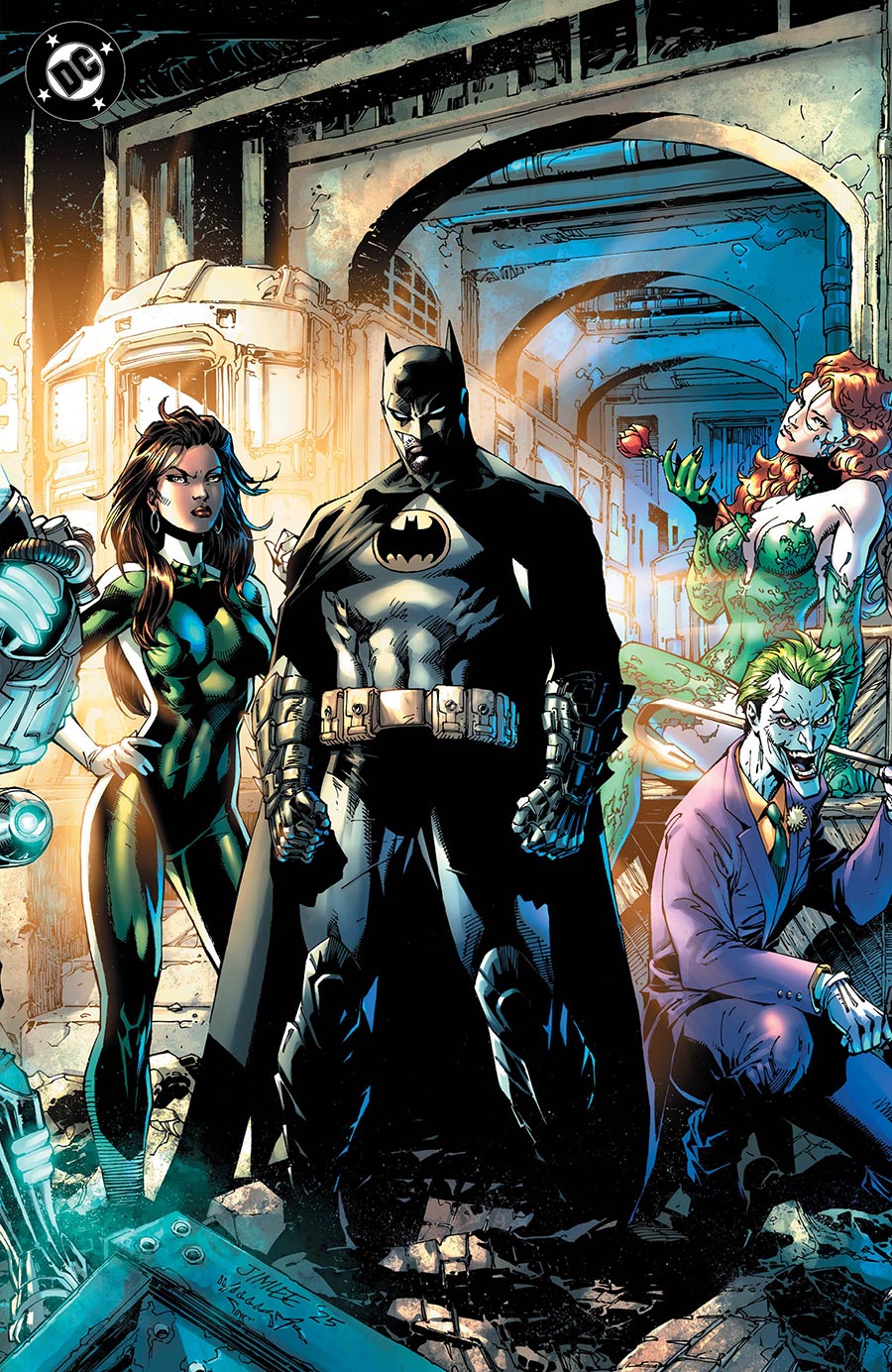 Batman Vol 3 #163 Cover P Incentive Jim Lee & Scott Williams Virgin Card Stock Variant Cover (DC All In)(Hush 2 Part 6)