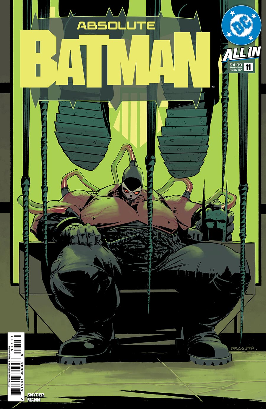 Absolute Batman #11 Cover A Regular Nick Dragotta Cover (DC All In)