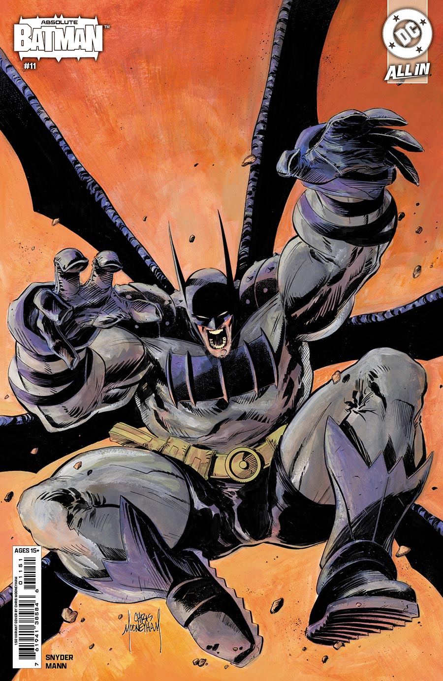 Absolute Batman #11 Cover E Incentive Chris Mooneyham Card Stock Variant Cover (DC All In)