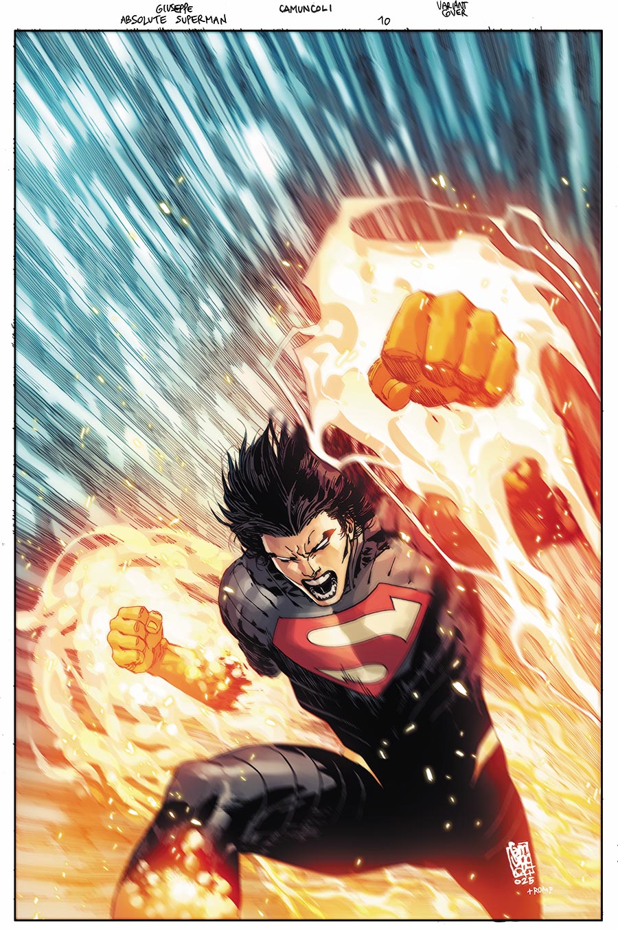 Absolute Superman #10 Cover C Variant Giuseppe Camuncoli Card Stock Cover (DC All In)