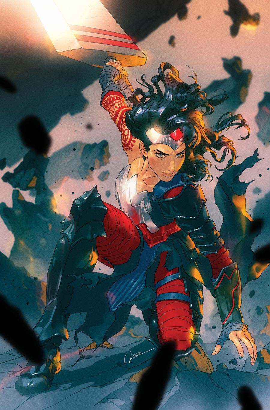 Absolute Wonder Woman #11 Cover C Variant Gerald Parel Card Stock Cover (DC All In)