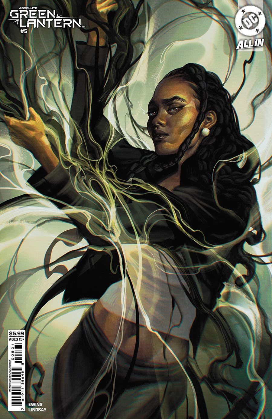 Absolute Green Lantern #5 Cover B Variant Juliet Nneka Card Stock Cover (DC All In)