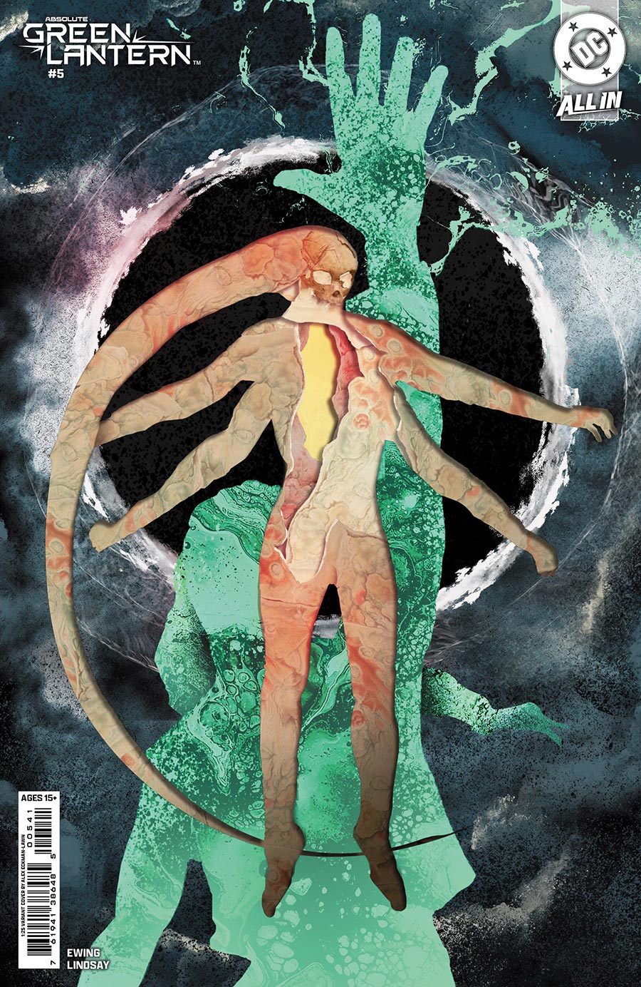 Absolute Green Lantern #5 Cover D Incentive Alex Eckman-Lawn Card Stock Variant Cover (DC All In)