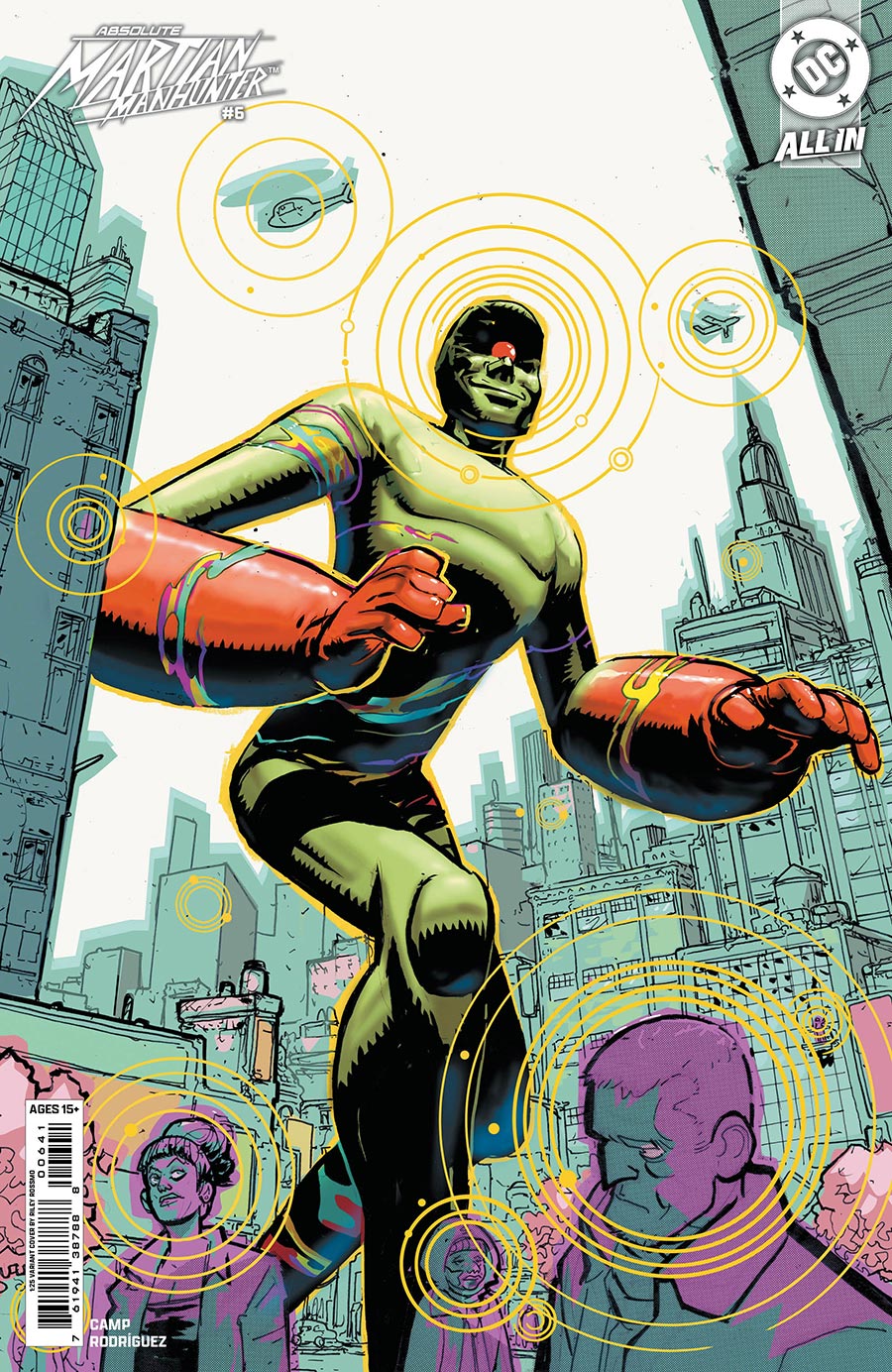 Absolute Martian Manhunter #6 Cover D Incentive Riley Rossmo Card Stock Variant Cover (DC All In)