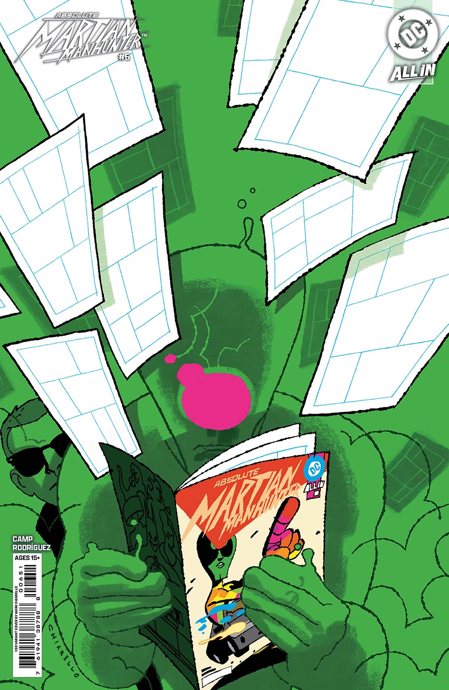 Absolute Martian Manhunter #6 Cover E Incentive Mark Chiarello Card Stock Variant Cover (DC All In)