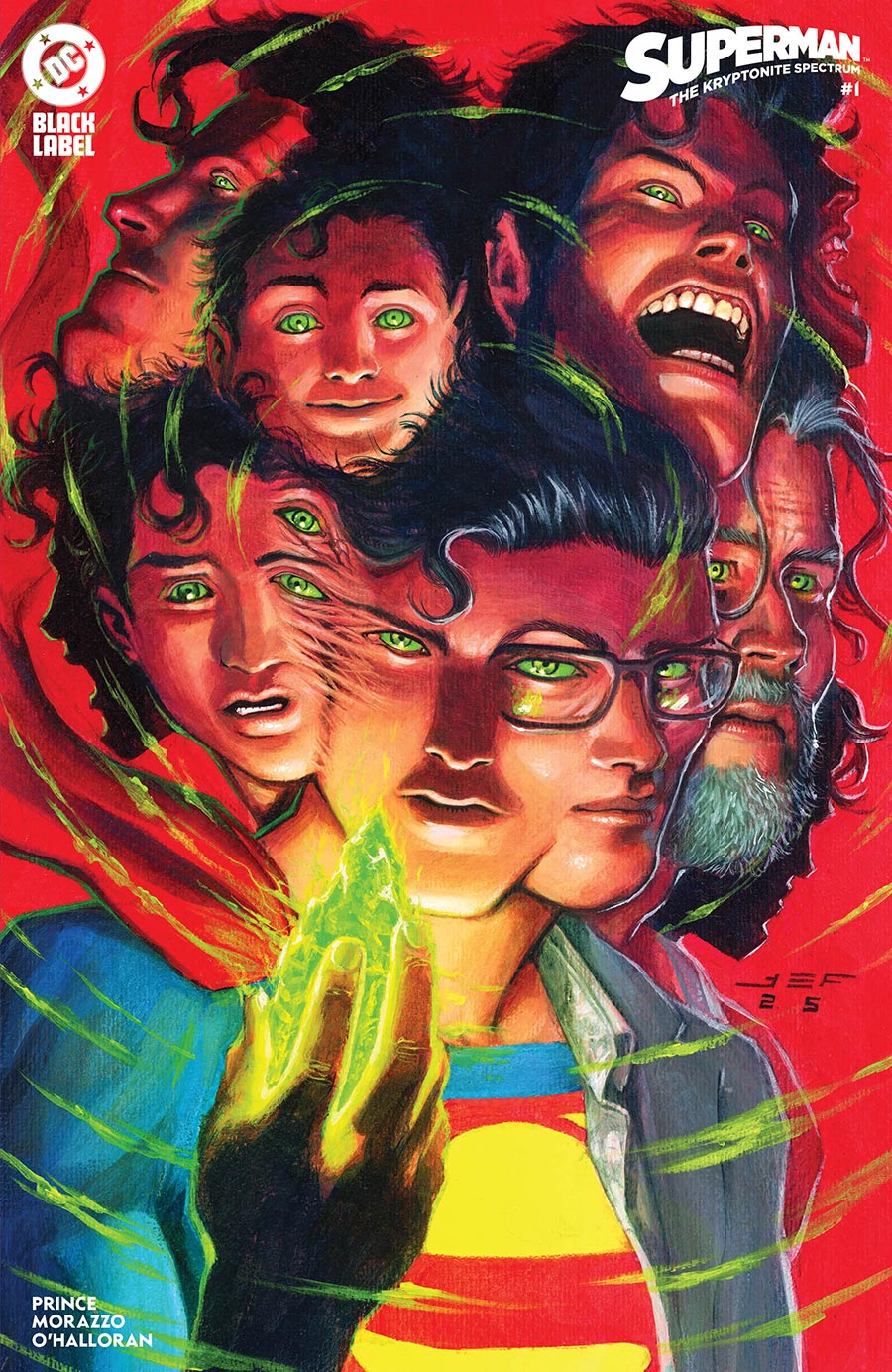Superman The Kryptonite Spectrum #1 Cover C Variant Juan Ferreyra Cover