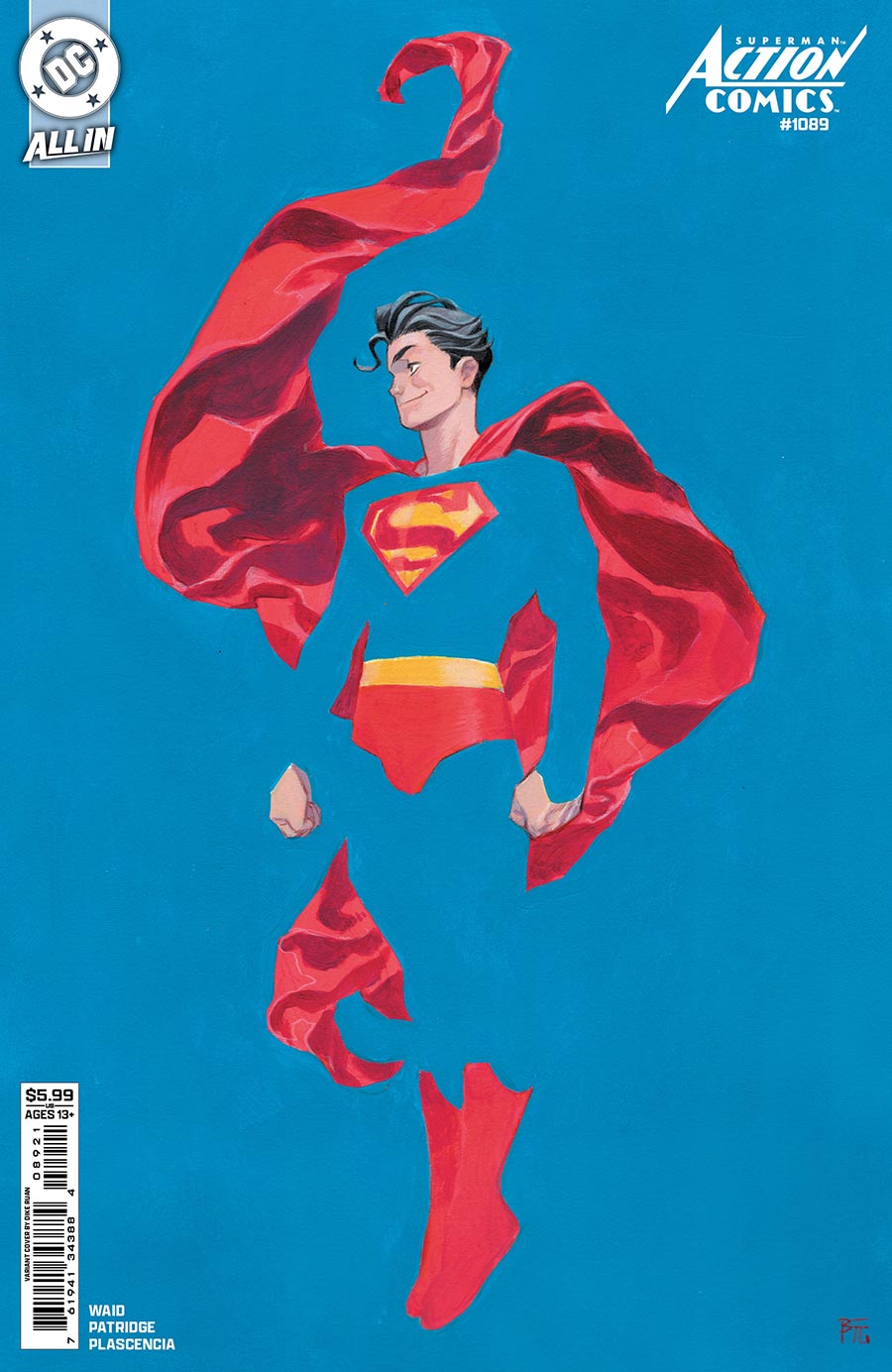 Action Comics Vol 2 #1089 Cover B Variant Dike Ruan Card Stock Cover (DC All In)