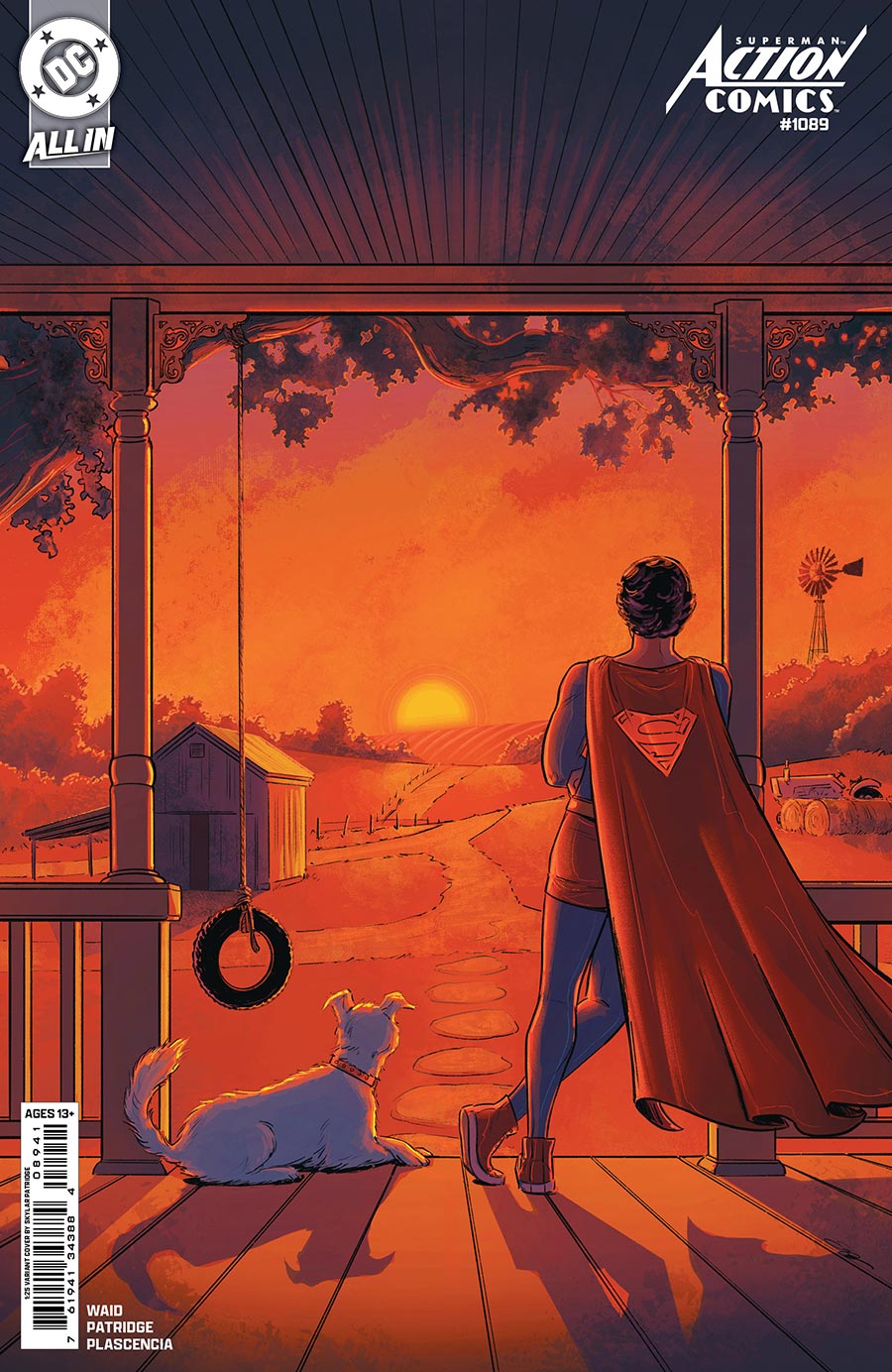 Action Comics Vol 2 #1089 Cover D Incentive Skylar Patridge Card Stock Variant Cover (DC All In)
