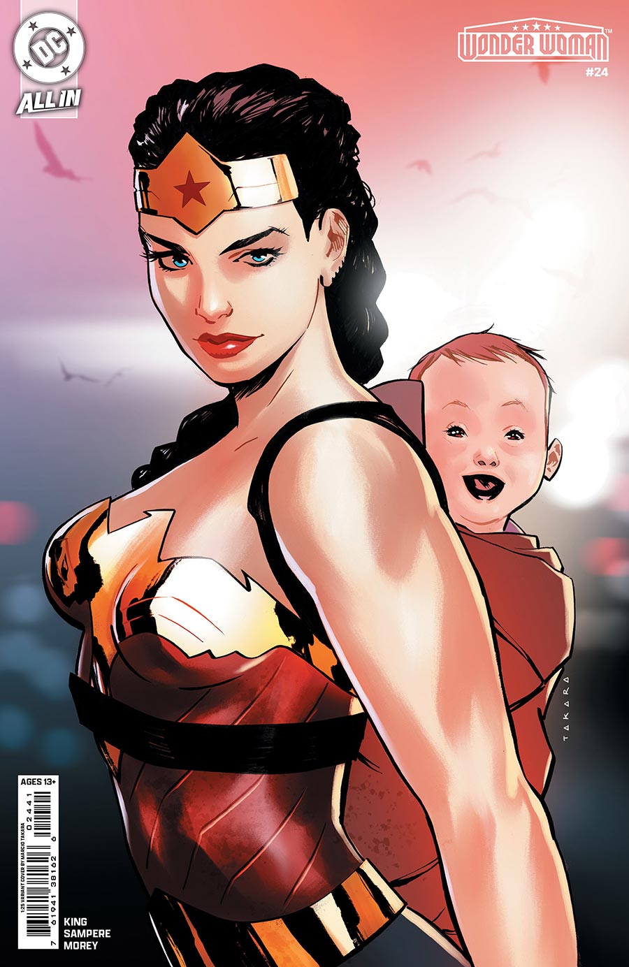 Wonder Woman Vol 6 #24 Cover E Incentive Marcio Takara Card Stock Variant Cover (DC All In)