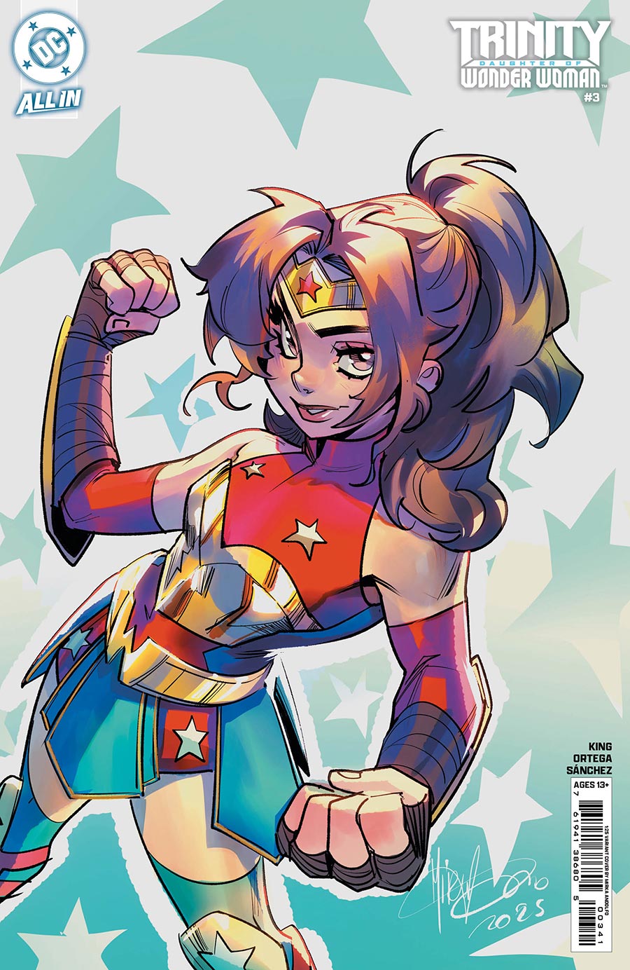 Trinity Daughter Of Wonder Woman #3 Cover D Incentive Mirka Andolfo Card Stock Variant Cover (DC All In)
