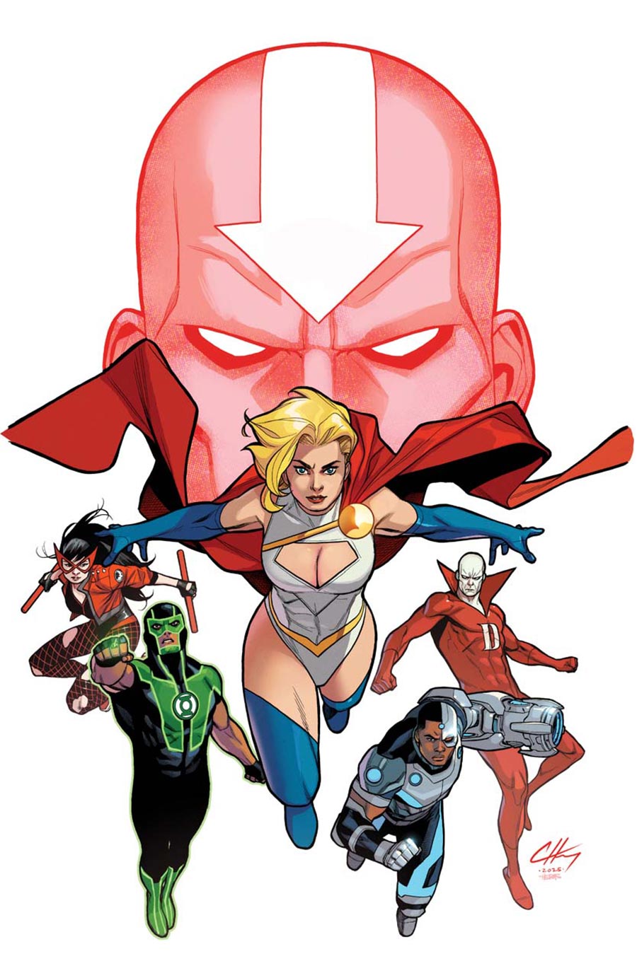 Justice League Red #1 Cover A Regular Clayton Henry Cover (DC All In)