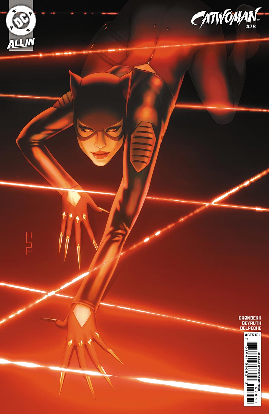 Catwoman Vol 5 #78 Cover D Incentive W Scott Forbes Card Stock Variant Cover (DC All In)