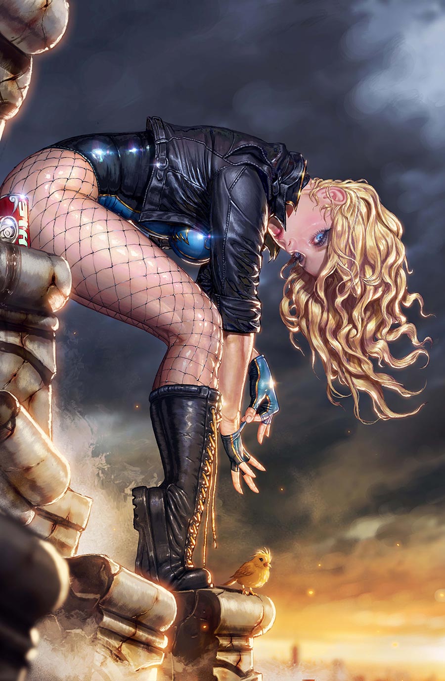 Birds Of Prey Vol 5 #24 Cover C Variant Kyuyong Eom Card Stock Cover