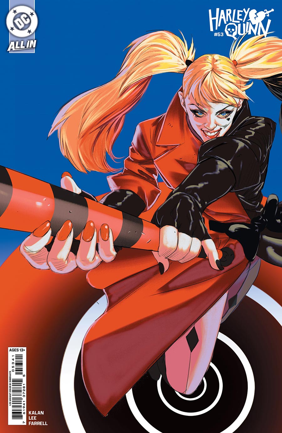 Harley Quinn Vol 4 #53 Cover D Incentive Diberkato Card Stock Variant Cover (DC All In)