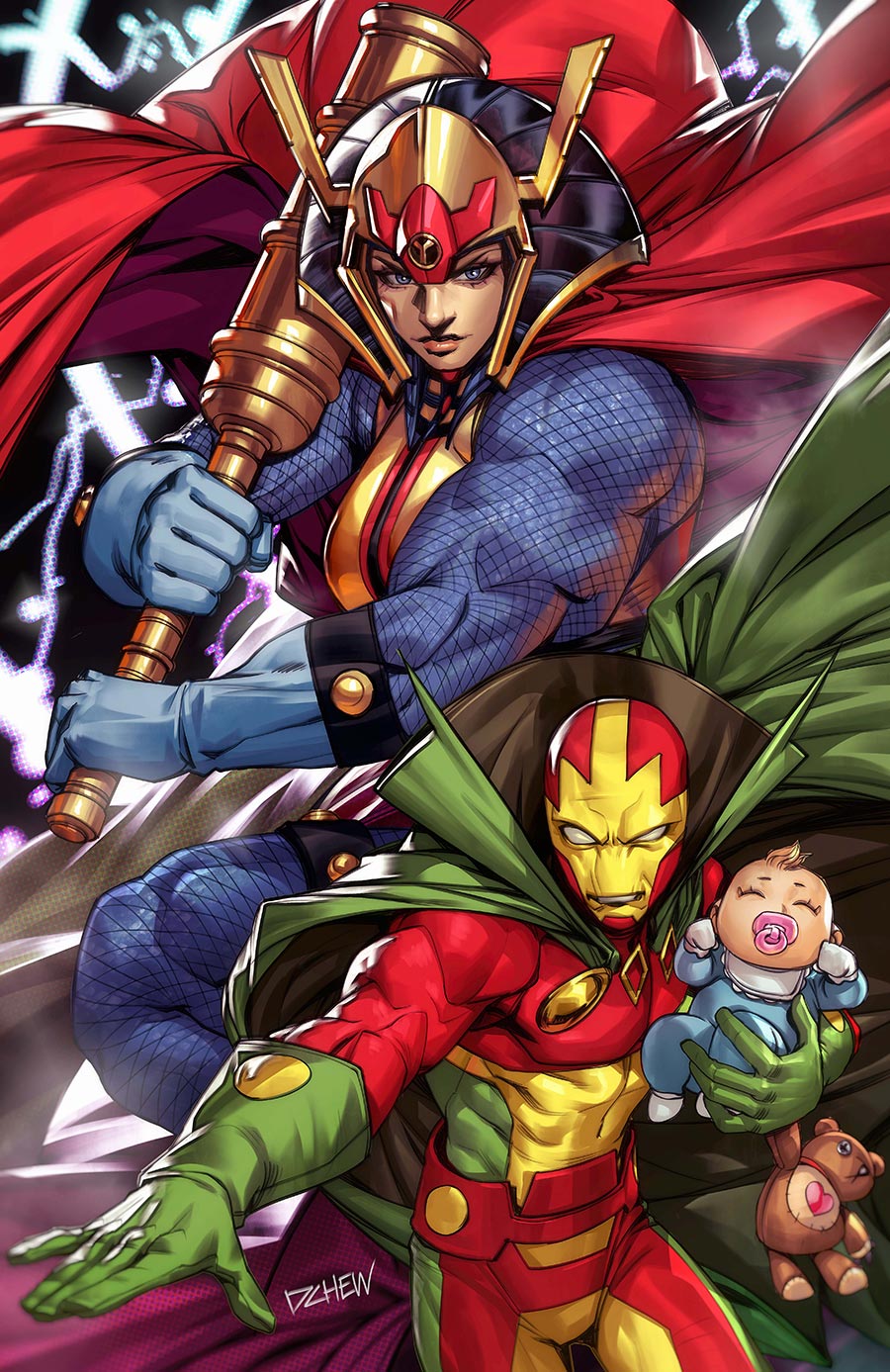 New Gods Vol 5 #9 Cover B Variant Derrick Chew Card Stock Cover (DC All In)