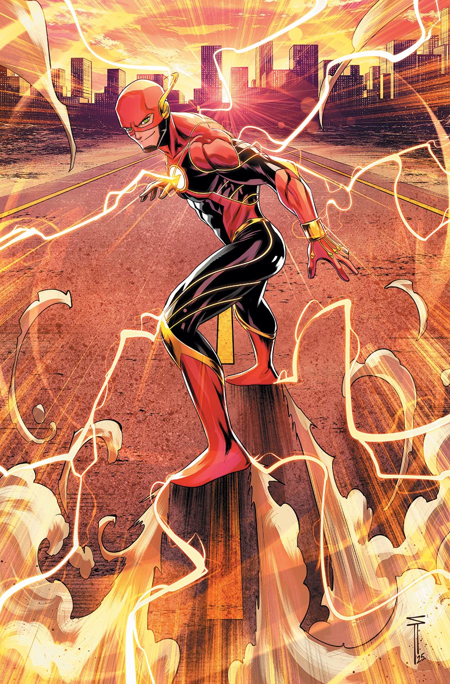 Flash Vol 6 #24 Cover B Variant Serg Acuna Card Stock Cover (DC All In)