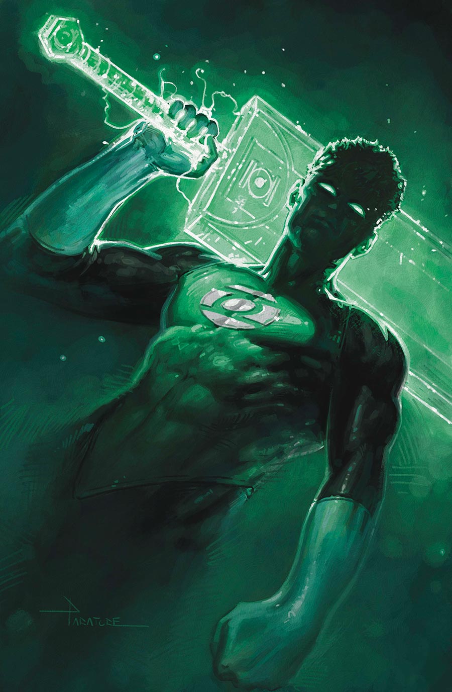 Green Lantern Vol 8 #26 Cover B Variant Davide Paratore Card Stock Cover (DC All In)(Starbreaker Supremacy Part 3)