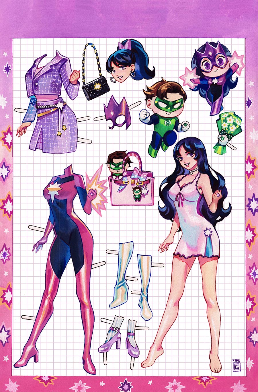 Green Lantern Corps Vol 4 #7 Cover C Variant Rian Gonzales Card Stock Cover (DC All In)(Starbreaker Supremacy Part 2)