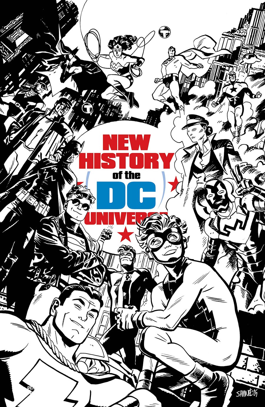 New History Of The DC Universe #3 Cover A Regular Chris Samnee Cover