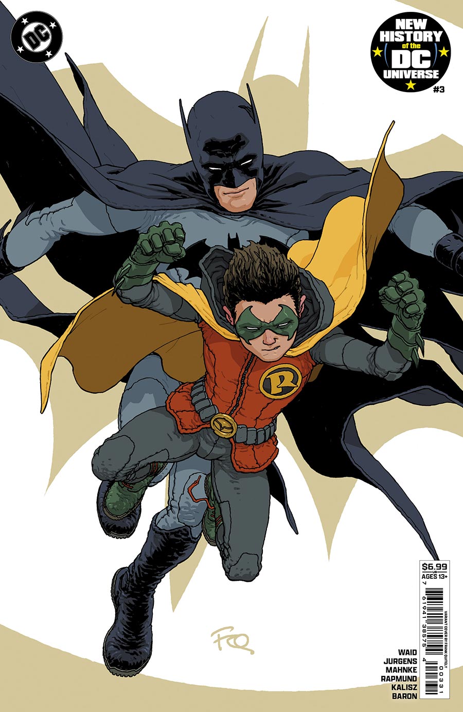 New History Of The DC Universe #3 Cover C Variant Frank Quitely Card Stock Cover