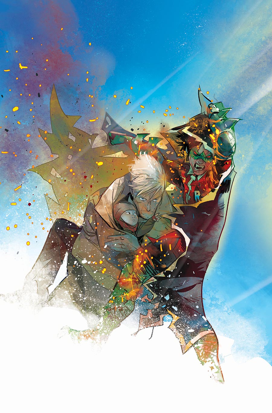 DC vs Vampires World War V #12 Cover A Regular Otto Schmidt Cover