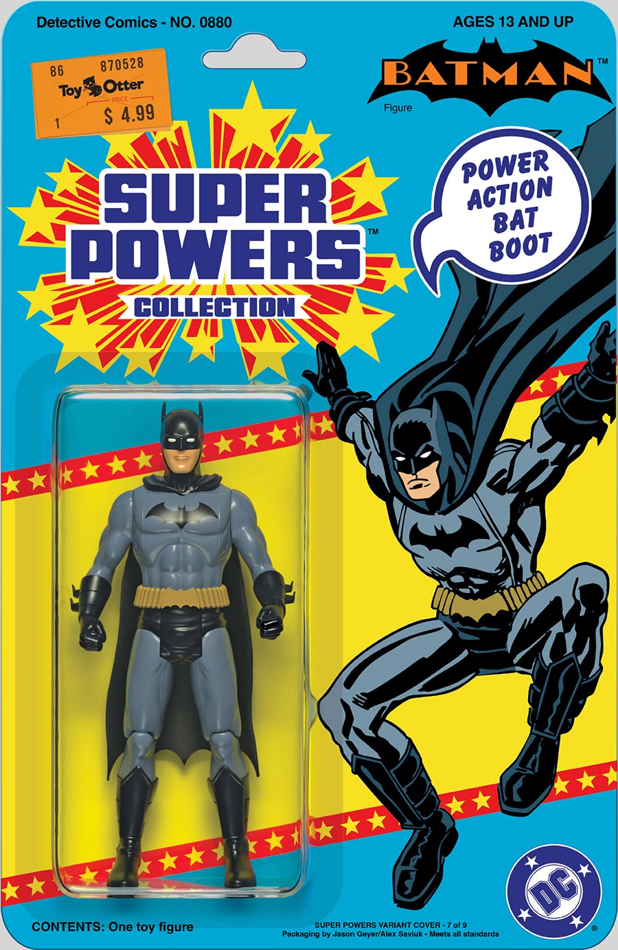 Detective Comics #880 Facsimile Edition Cover B Variant Jason Geyer & Alex Saviuk Super Powers Card Stock Cover