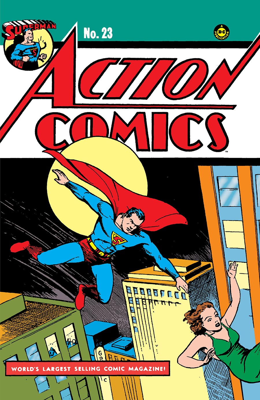 Action Comics #23 Facsimile Edition Cover B Variant Joe Shuster Foil Cover