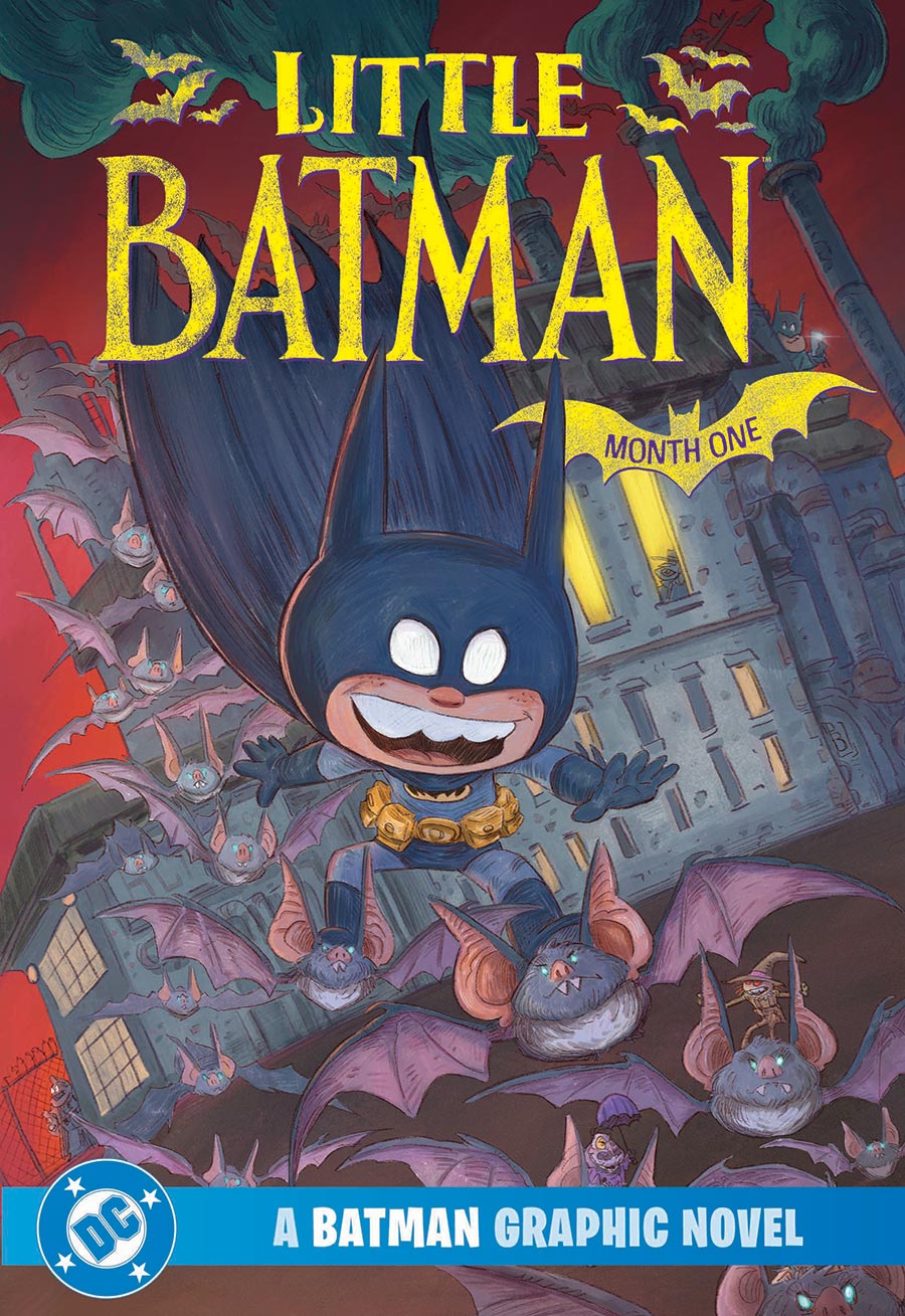 Little Batman Month One A Batman Graphic Novel TP
