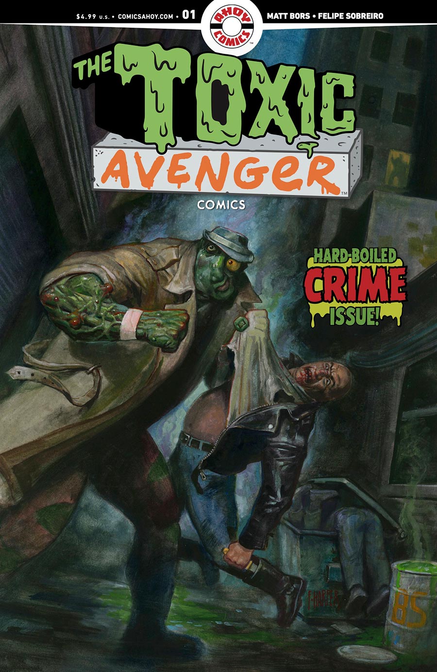 Toxic Avenger Comics #2 Cover A Regular Fred Harper Cover