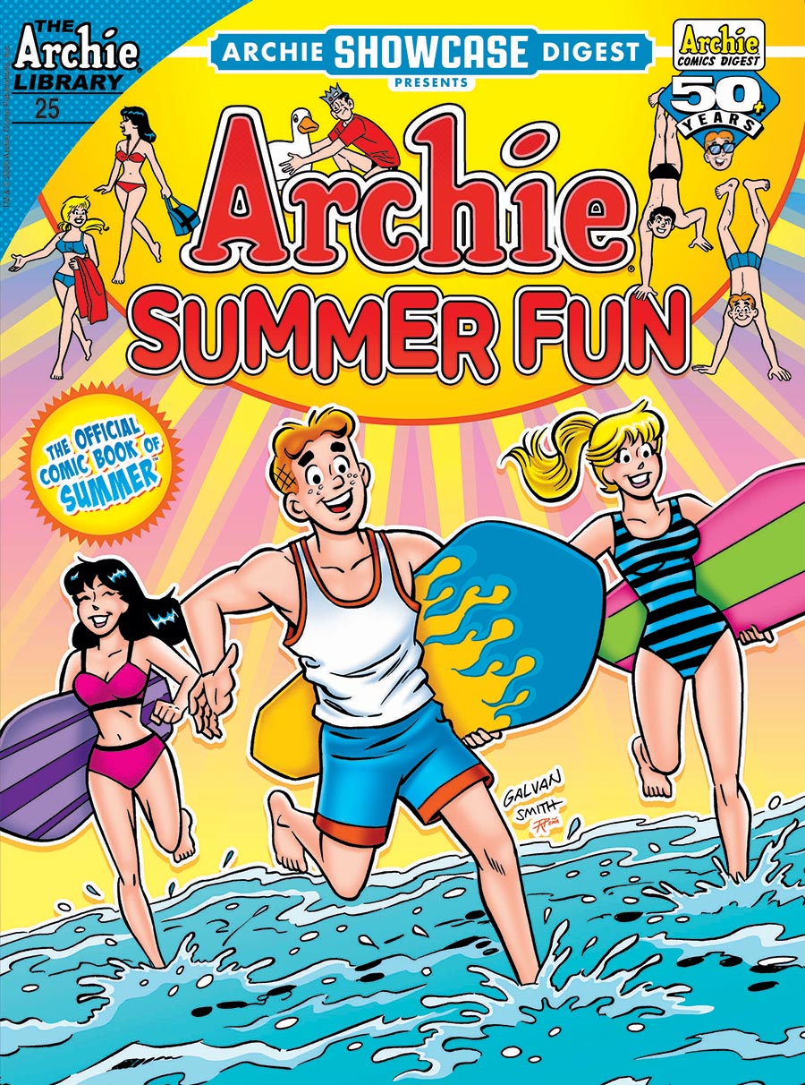 Archie Showcase Jumbo Comics Digest #25 Summer Fun