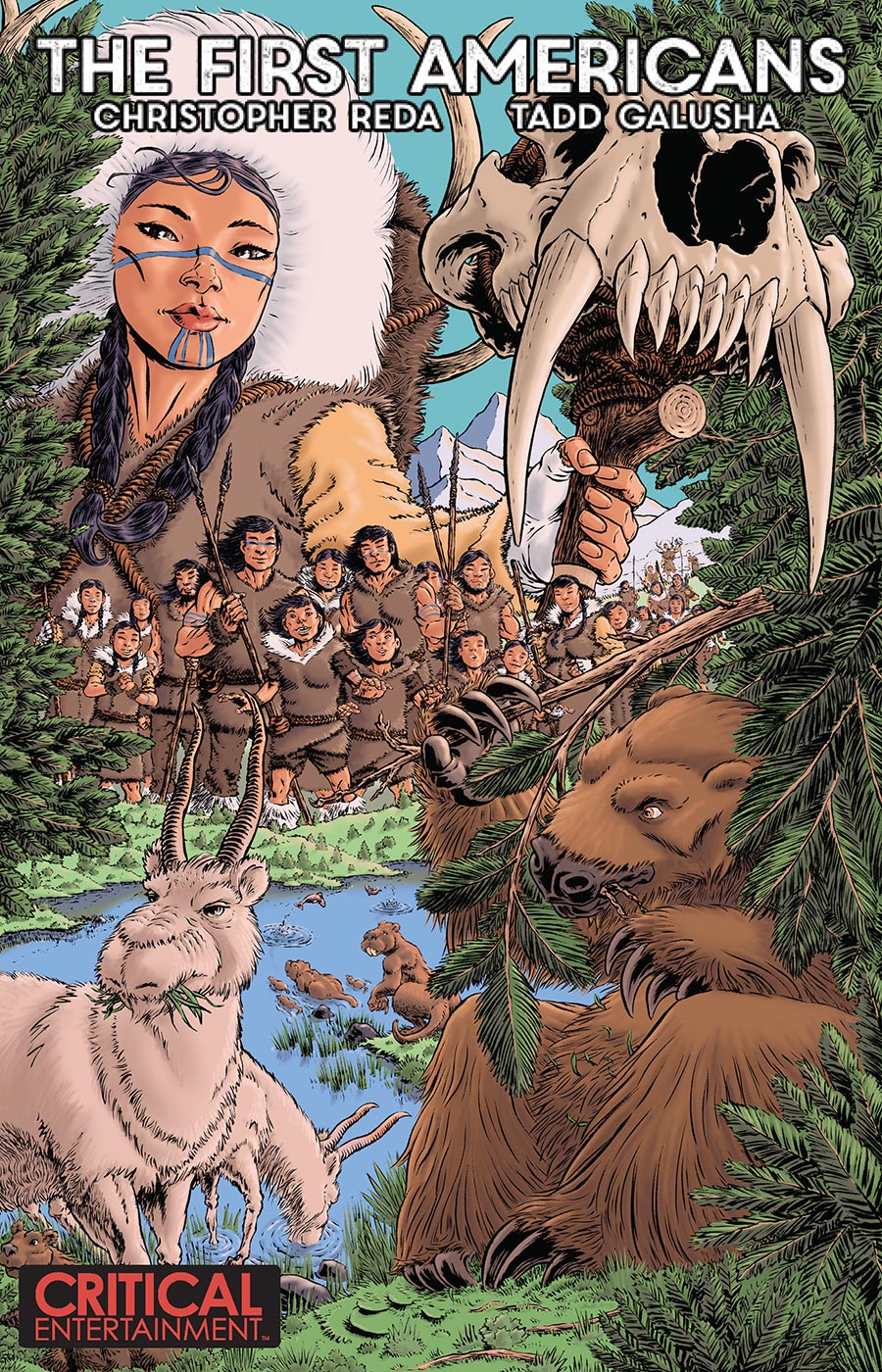 First Americans #3 Cover B Variant Kraig Rasmussen Cover