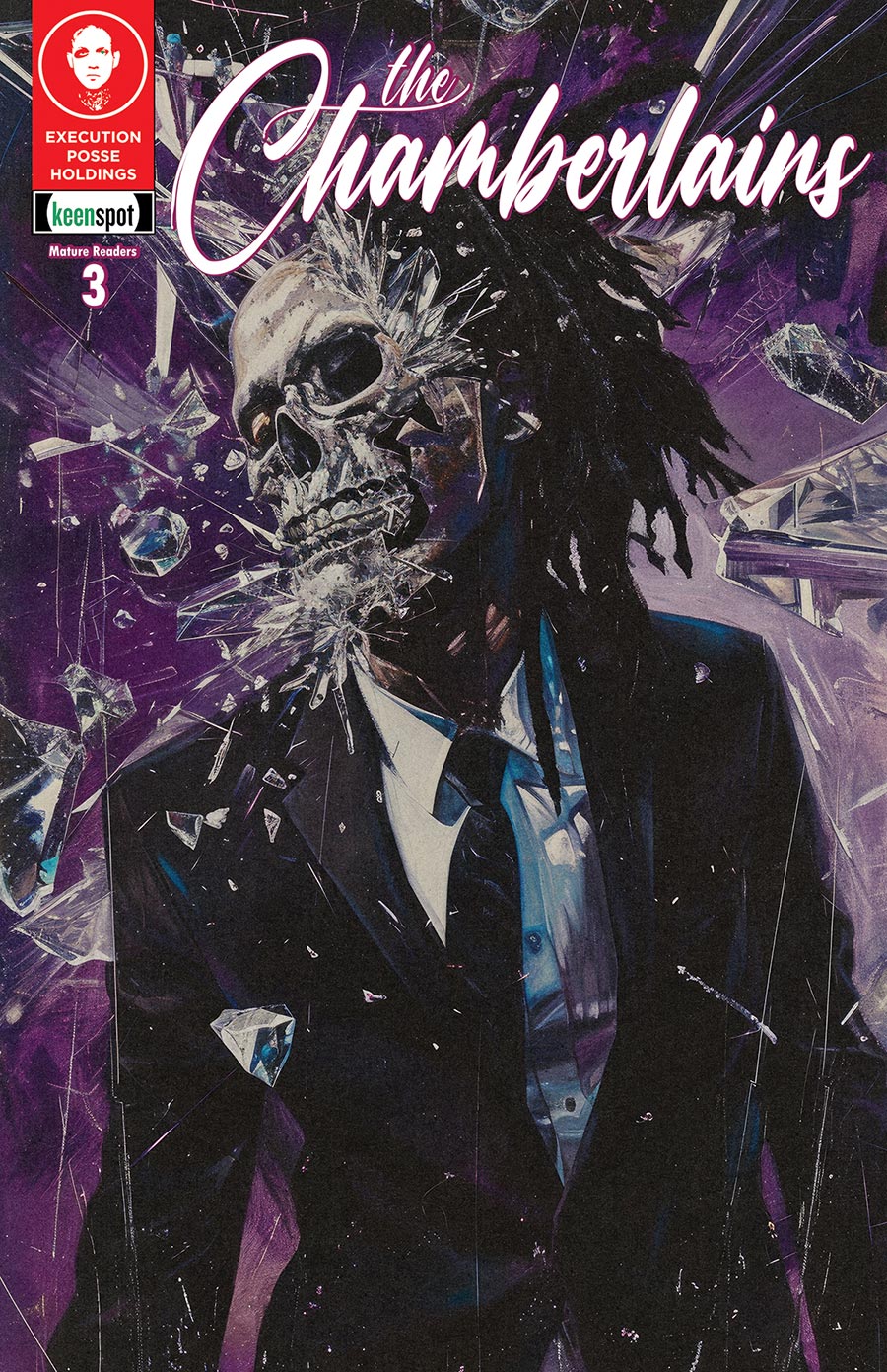 Chamberlains #3 Cover B Variant Todd Skull Shattered Skull Cover