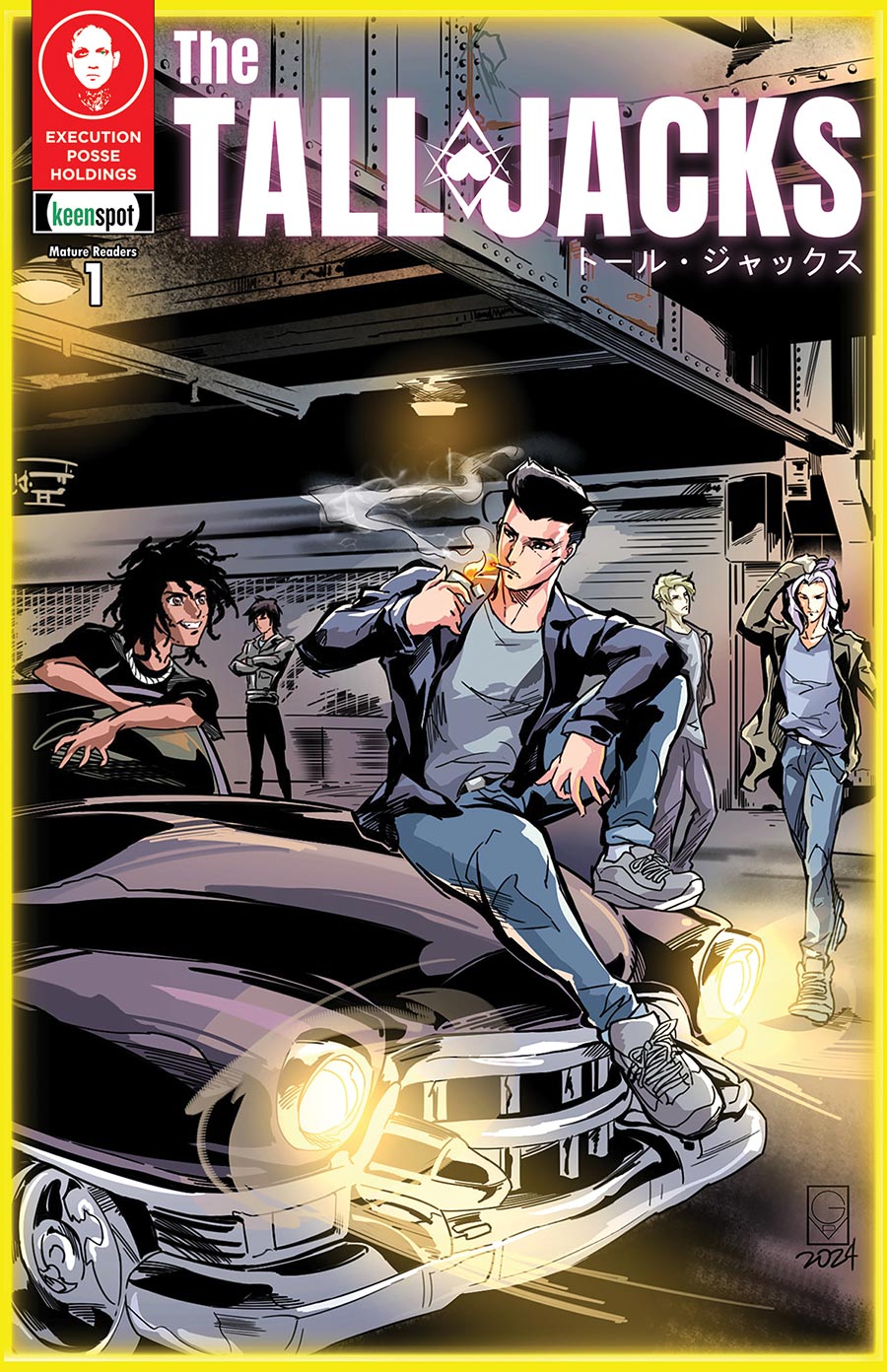 Tall Jacks #1 Cover B Variant Gershon Villamor Thank You For Smoking Cover