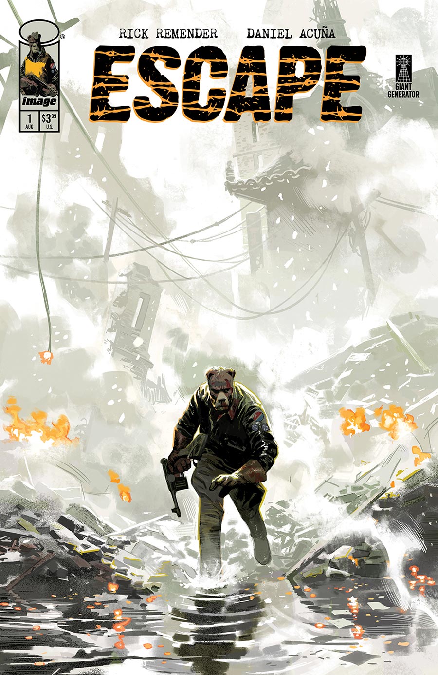 Escape #1 Cover A Regular Daniel Acuna Perez Cover