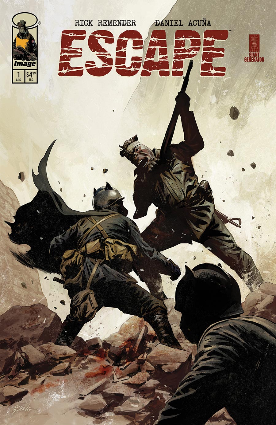 Escape #1 Cover C Incentive Steve Epting Variant Cover