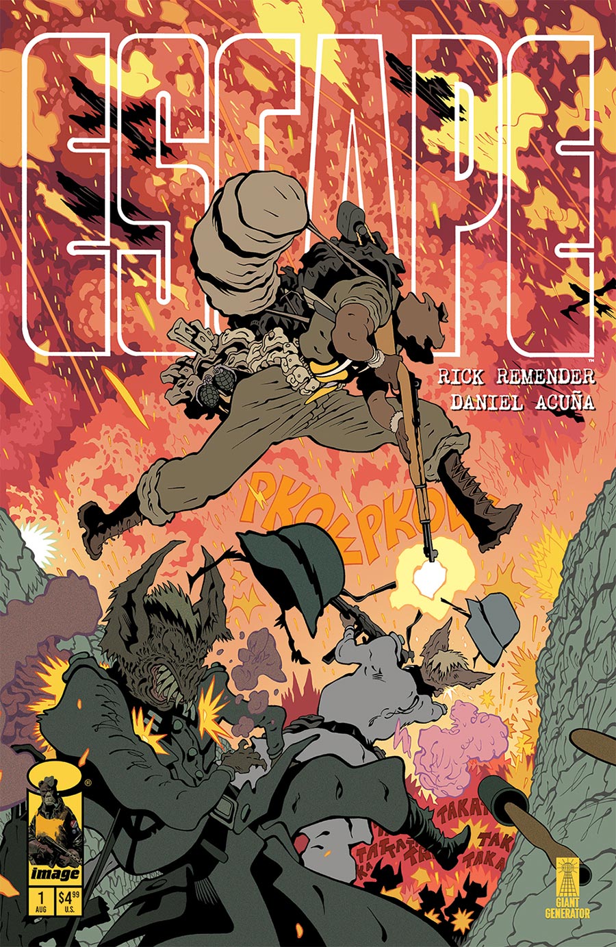 Escape #1 Cover D Incentive Tradd Moore Variant Cover