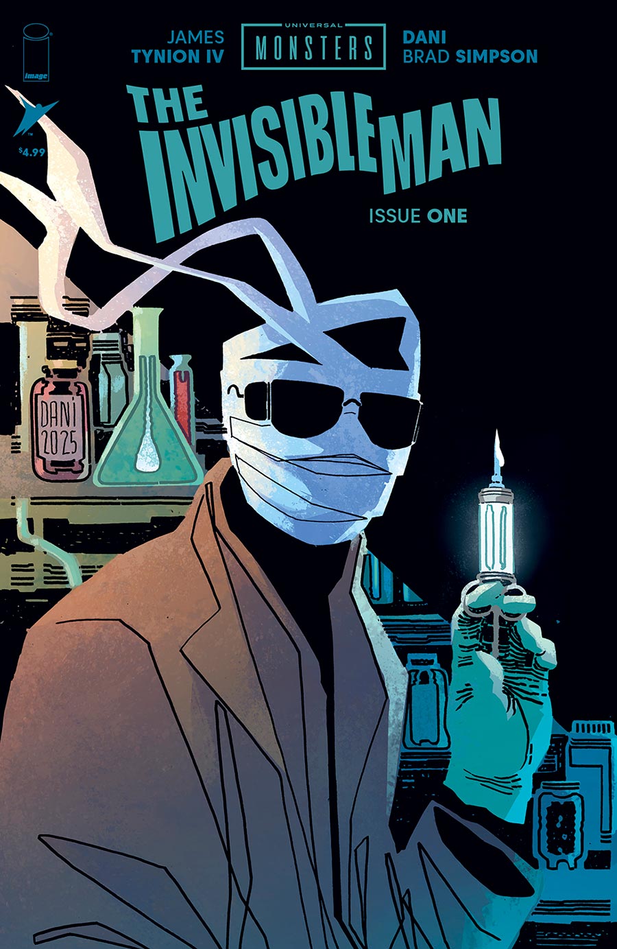 Universal Monsters The Invisible Man #1 Cover A Regular DANI & Brad Simpson Cover