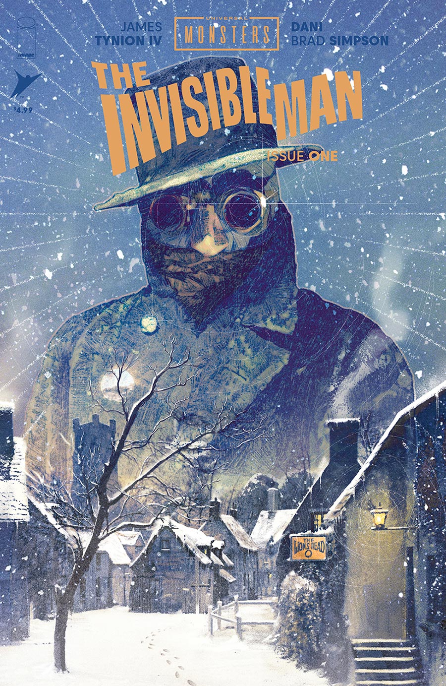 Universal Monsters The Invisible Man #1 Cover B Variant Joshua Middleton Cover