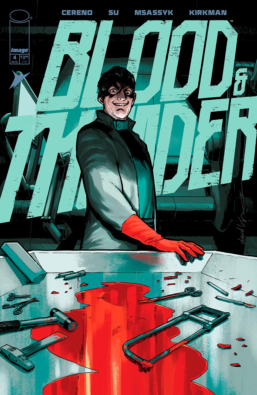 Blood & Thunder #4 Cover B Variant David Lopez Cover